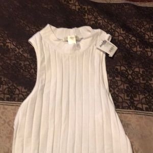 Off white crop top brand new with tags